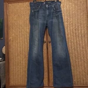 Men’s boot cut jeans